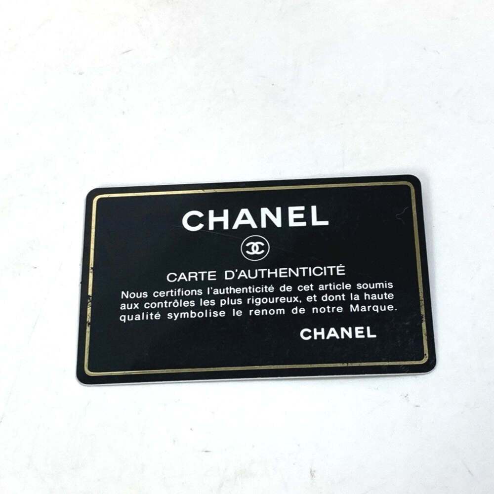 CHANEL Black Leather Logo Shoulder Bag - Picture 12 of 15